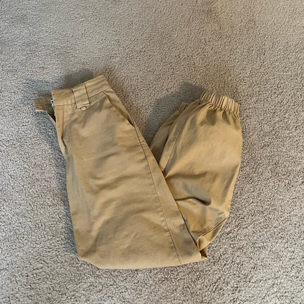 i am gia classic tan pants